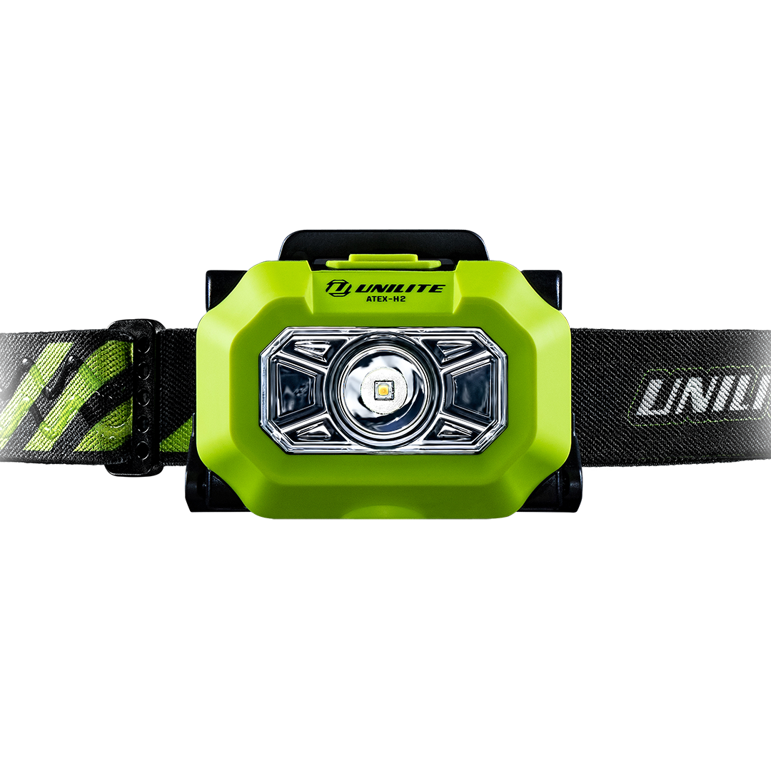 Lampe frontale de sécurité intrinsèque — ATEX-H2